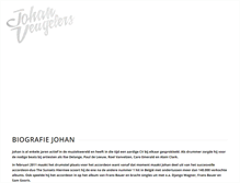 Tablet Screenshot of johanveugelers.com